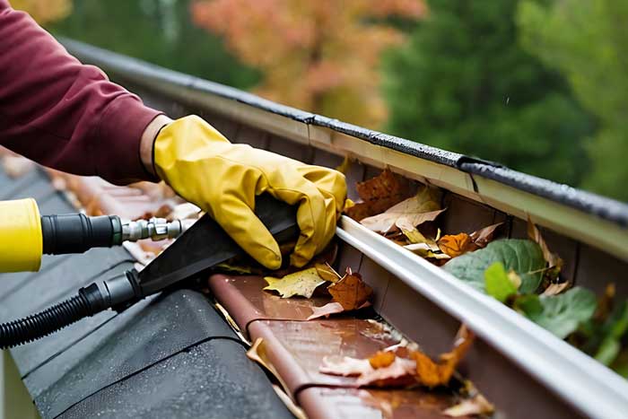 Tacoma gutter damage