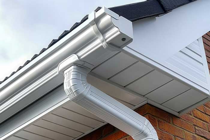 Gig Harbor Vinyl Downspout Replacement 